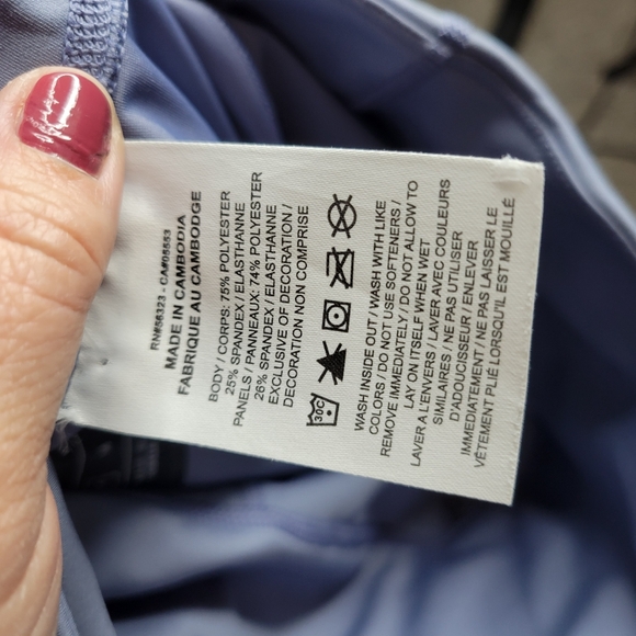 Nike Lavender Gray Dri-FIT Leggings - Picture 5 of 5